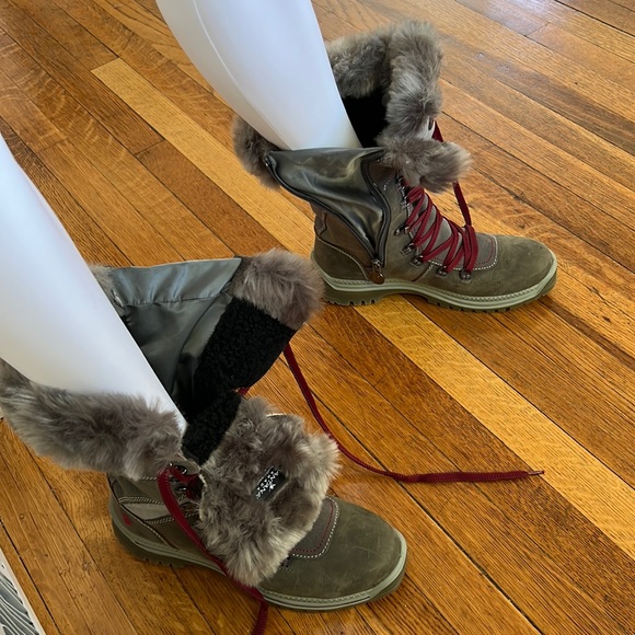 Santa Canada Morella faux fur waterproof boot - Picture 3 of 10